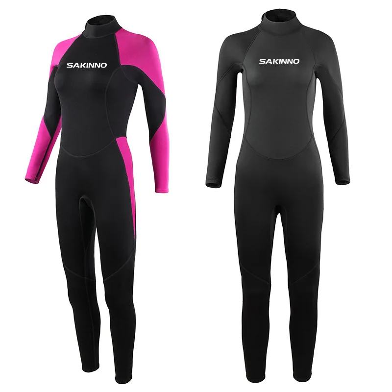 

Full-body Women 2mm Neoprene Wetsuit Surfing Swimming Diving Suit Triathlon Wet Suit Cold Water Scuba Snorkeling Spearfishing