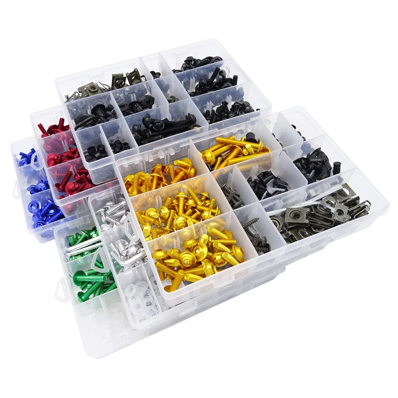 251 шт. мотоцикл обтекатель болт винт крепеж ветровое стекло с головкой Аксессуары