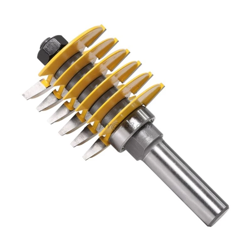 

8mm 1/2" Shank Router Bit Finger Joint Tenon Milling Knife Cutter Woodworking