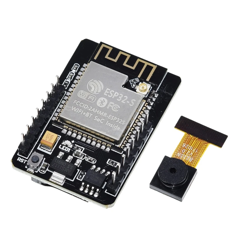 

ESP32-CAM Bluetooth модуль беспроводного доступа Wi-Fi, ESP32 серийный wi-fi ESP32 CAM макетная плата 5V с Камера модуль