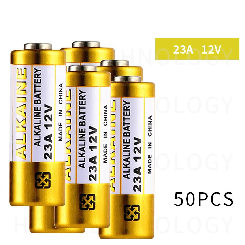50 шт./лот небольшая батарея 23A 12 В 21/23 A23 E23A MN21 MS21 V23GA L1028 щелочная сухая батарея|small
