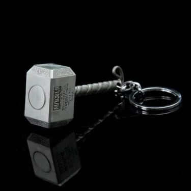 Mjolnir брелок металлическая маска брелок Тор молоток брелок фильм периферийные подарки - Цвет: WCG001-NN