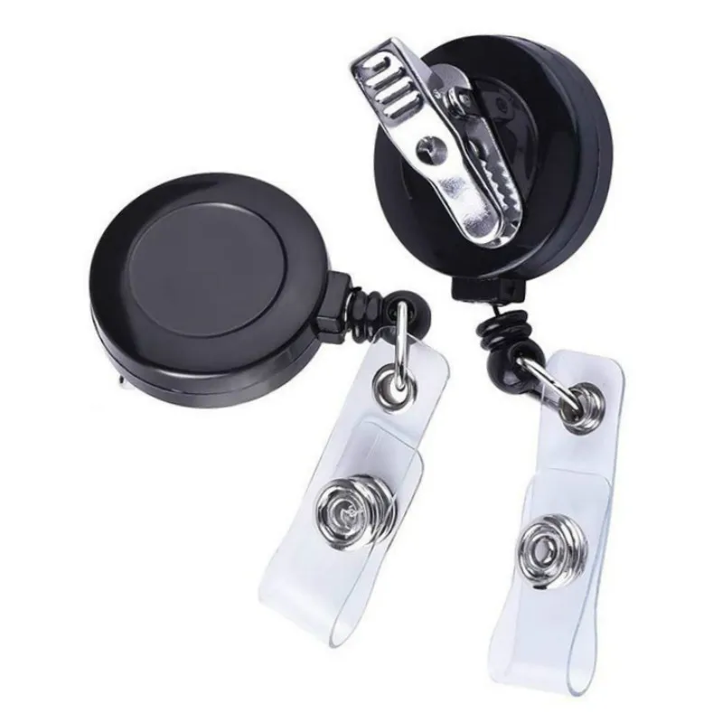 

1PC Retractable Work Card Lanyard ID Name Employee's Card Badge Reel Clip for Staff Workers Nurse Doctor Press Card Accessories
