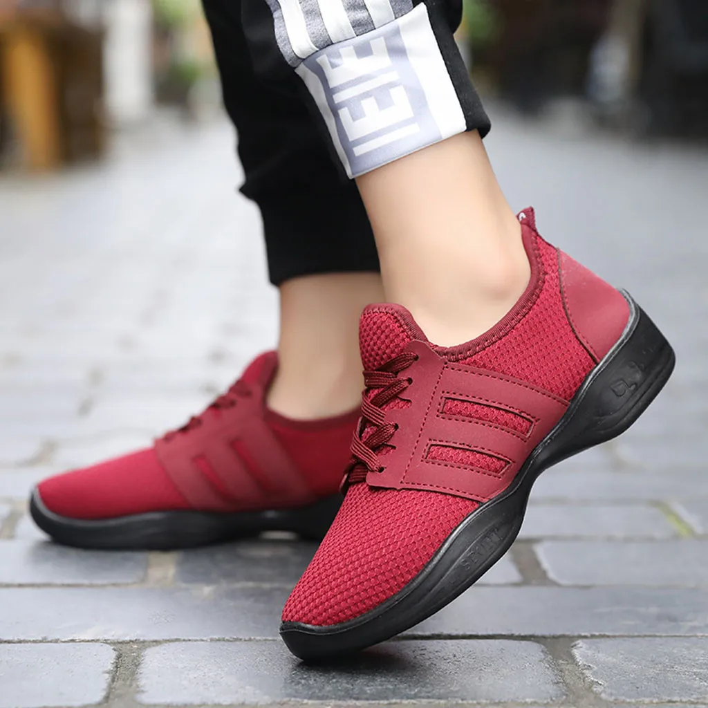 Женские кроссовки из ТПУ для бега Современные танцевальные джаза Сетчатые