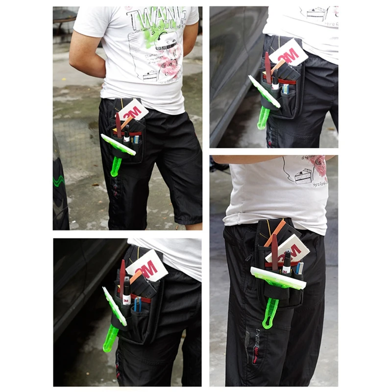 

Car Vinyl Foil Film Tool Bag Oxford Cloth Pouch Bag Waist Belt Vinyl Car Wrap Tool Set Utility Bags