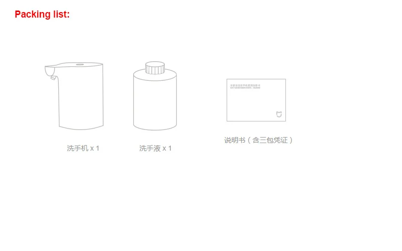 Xiaomi Mijia, автоматическая индукция, вспенивание, ручная мойка, автоматическое мыло, 0,25 s, инфракрасный датчик для умного дома