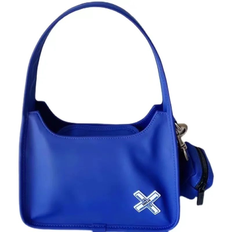 

2021 New Hobo Underarm Bag Nylon Kendall Jenner Three-in-One Messenger Bag Klein Blue Shoulder Bag