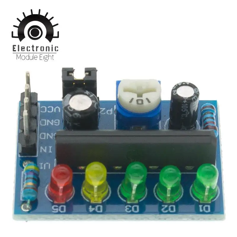 Индикатор уровня напряжения звука 3 5-16 В постоянного тока KA2284 индикатор емкости