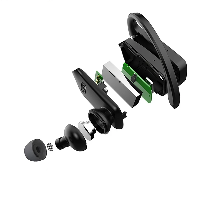 

T11 Version Bluetooth Headset TWS Digital Display Headset Hanging Ear Stereo Sports Waterproof Wireless Headset