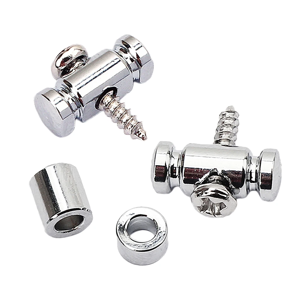 

Tooyful Chrome GE19 Guitar Roller String Retainer Mounting Tree Guide for Electric Acoustic Guitar Parts Accessory