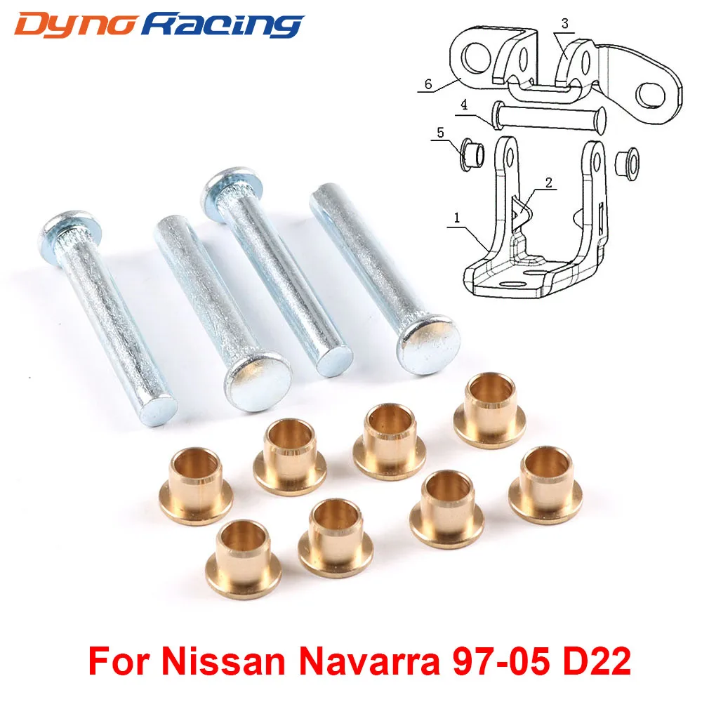 Набор штифтов для ремонта Петля двери автомобиля набор втулок Nissan Navarra 97 05 D22
