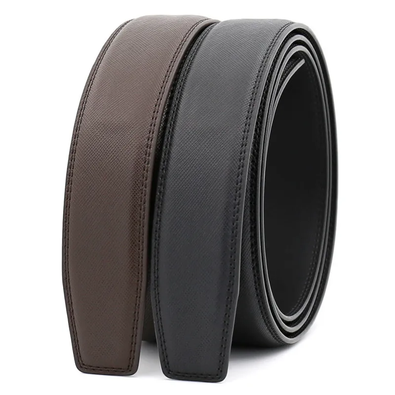 new Luxury Brand Belts for Men High Quality Male Strap Genuine Leather Waistband Ceinture Homme,No Buckle 3.1cm LY131-3303