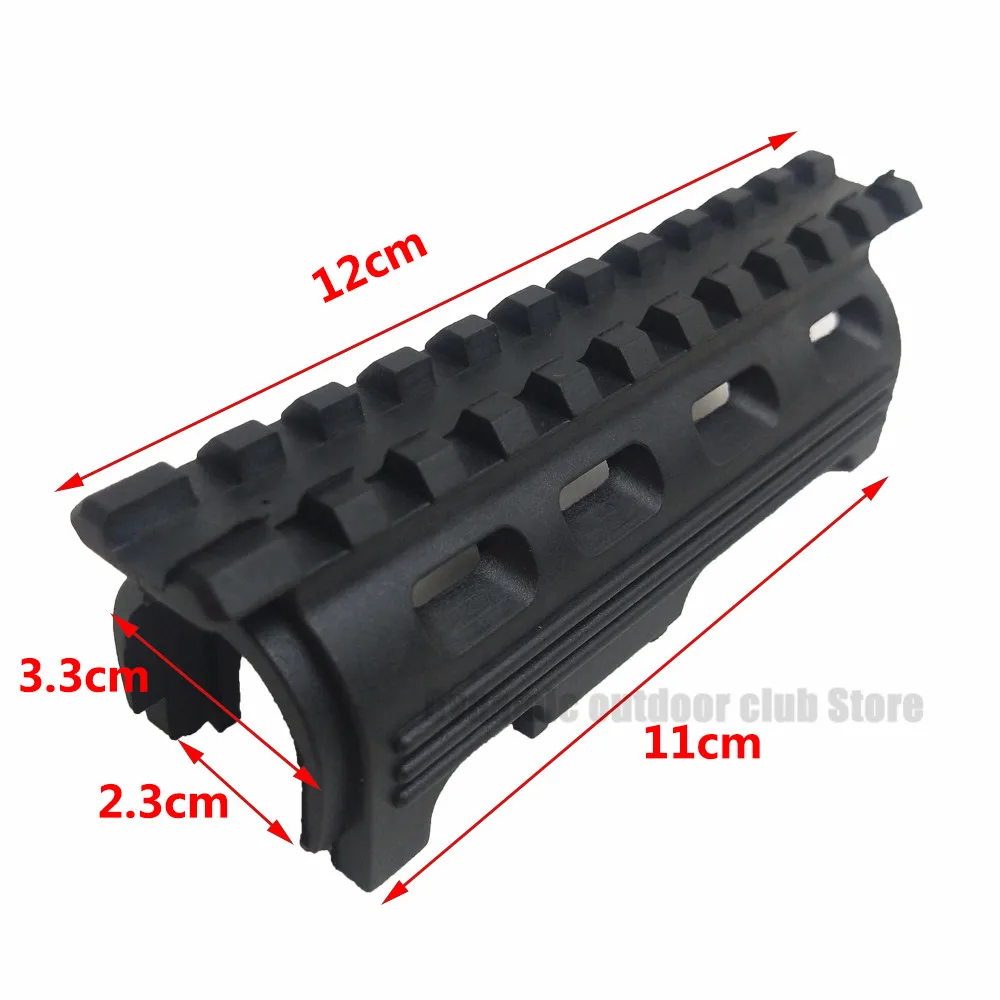 Тактический захват из АБС пластика серии AK 47 направляющая 20 мм с полимерными