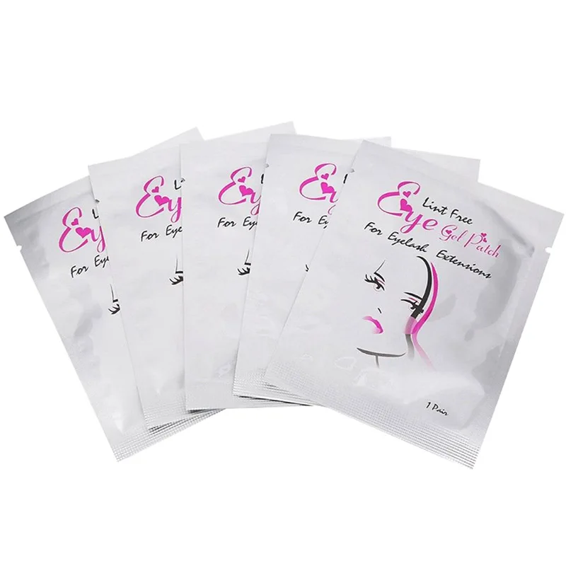 

50/100/200 Pairs Eye Pads Lint Free Eyelash Gel Mask Eyepads Lashes Extension Patches J9