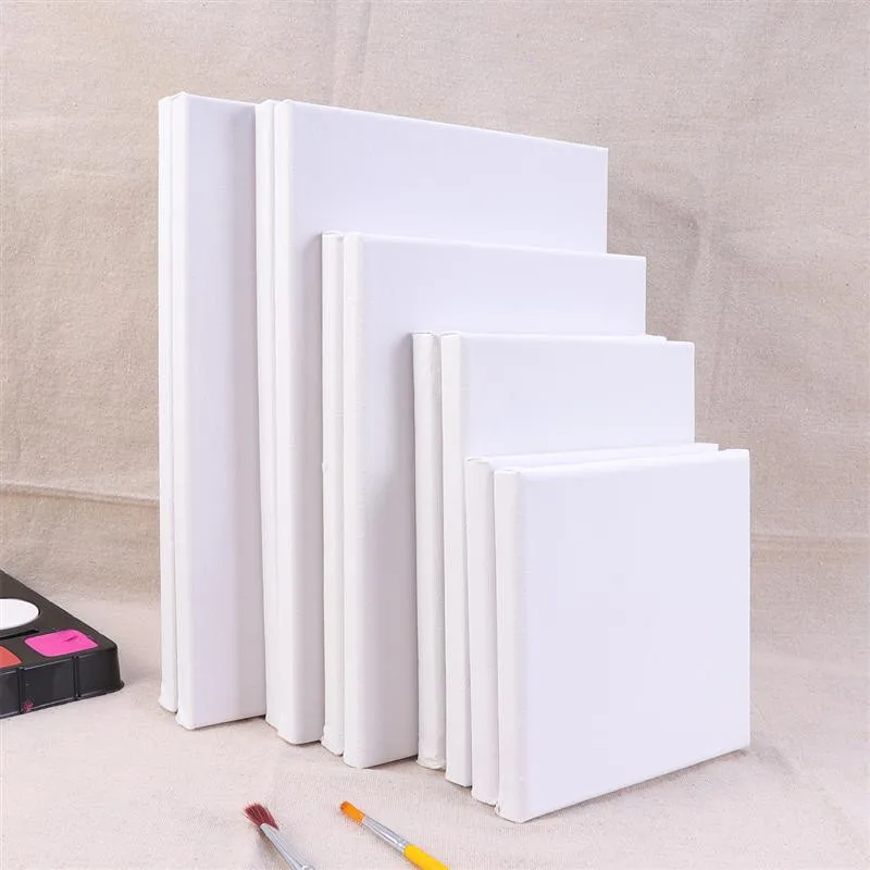 10PCS Wood Painting Frame Cotton White Stretched Canvas Frame for Drawing Painting DIY Canvas Painting Supplies Painting Frame