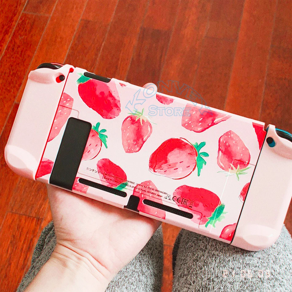 Розовый милый чехол для Nintendo Switch путешествий из ЭВА жесткий поликарбоната