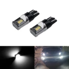 2 шт., светодиодные лампы T10 168 194 W5W