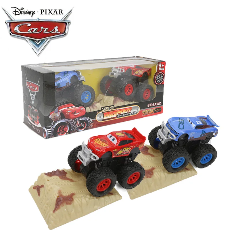 Машинка для трюков Тачки Pixar 3 Disney 2 игрушки 9 см литой под давлением автомобиль