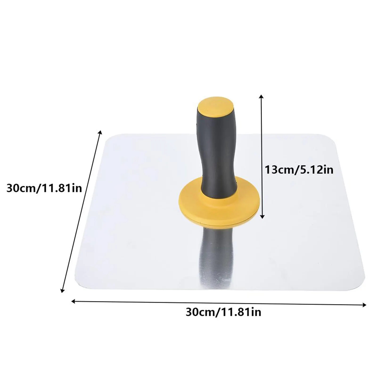 

Construction Tools Premium Aluminum Plastering Hawk 300*300mm Plastering Hand Board Tile Portable Plastering Tools