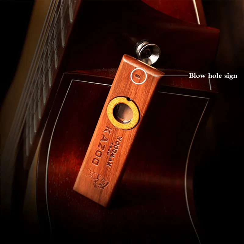 Деревянная гармоника Kazoo для взрослых и детей музыкальные инструменты
