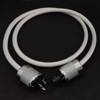 ahsy audio 6n occ silver plated power cable hifi audio amplifier power amplifier cd hochleistungs iec cable after the stage