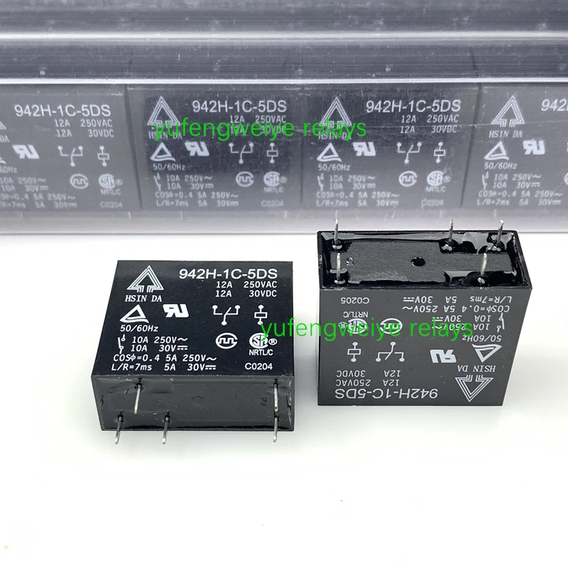 

5PCS/LOT 12A 942H-1C-5DS 12DS55VDC12A