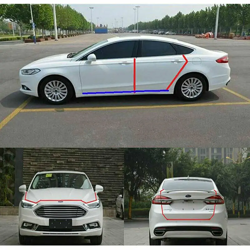 Уплотнительная лента в-образной формы 20 м резиновая защита для дверей и окон дома