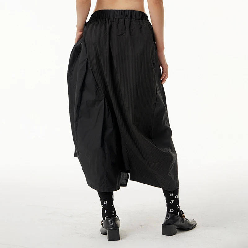 SHENGPALAE индивидуальная юбка с высокой эластичной талией Женская Весенняя Новинка