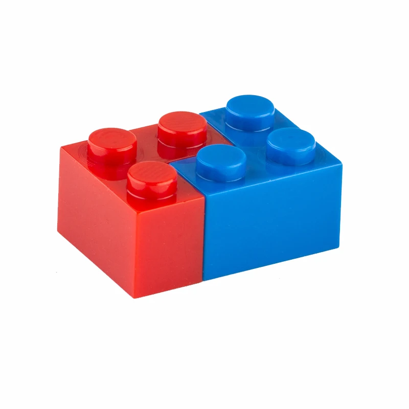 80 шт строительные блоки 2 &amp 1 горошек толстые цифры Детские кубики развивающие