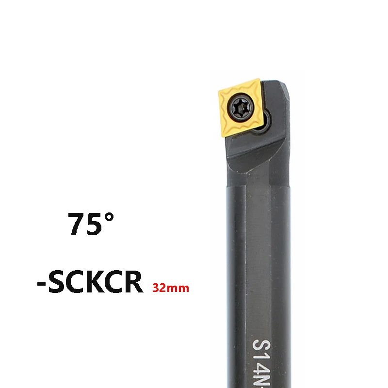 

BEYOND S32T-SCKCR12 S32T-SCKCL12 SCKCR SCKCL 32x32 Internal Turning Tool Holder Turning Cutter Shank use CCMT12 Carbide Inserts