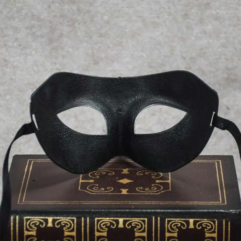 Креативная мужская маска на половину лица Хэллоуин пластиковые сращивающиеся