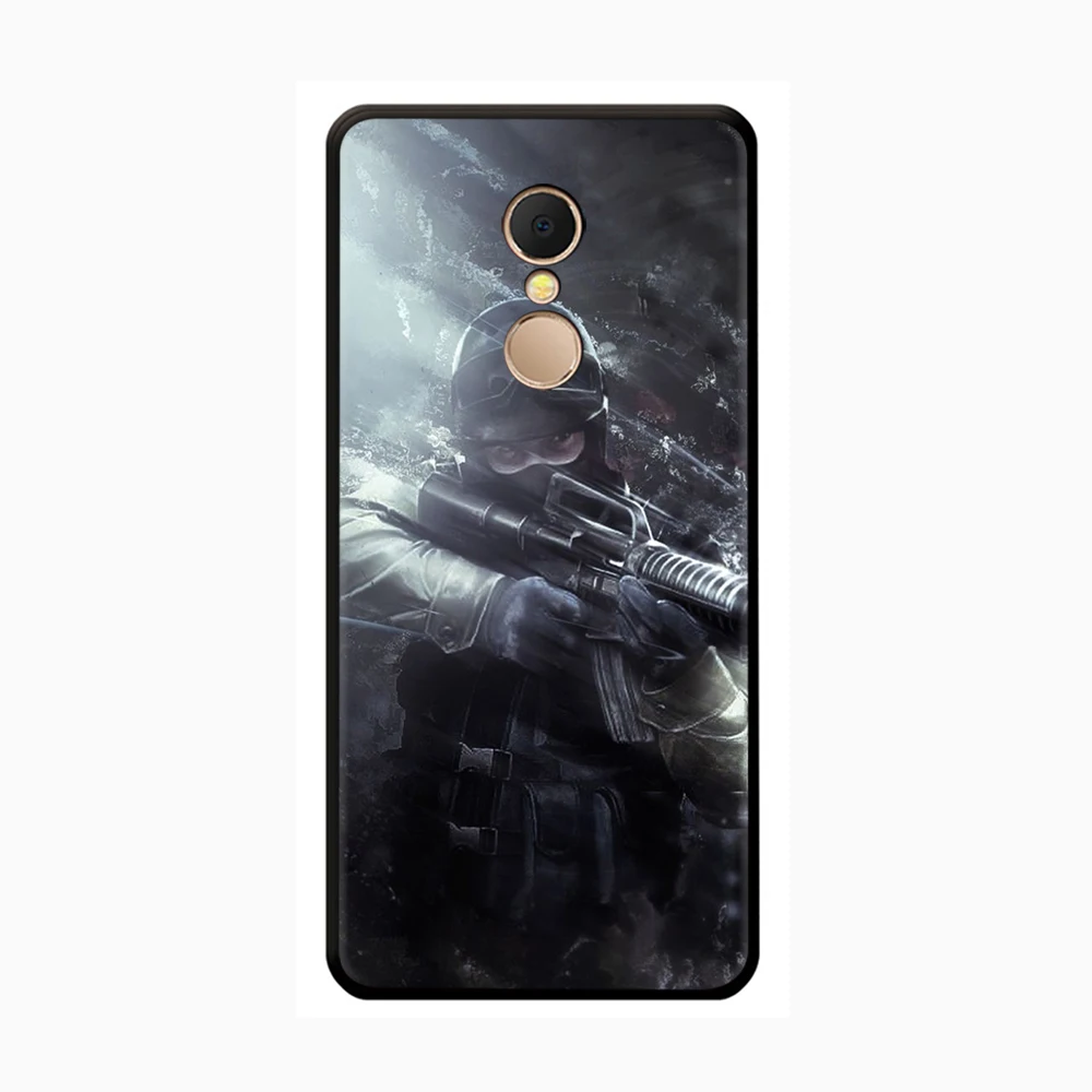 CS GO пистолет игра Силиконовый чехол для телефона Redmi 4A 4X 5 Plus 5A 6 6A 7 7A 8A S2 K20 Pro K30 Poco X2 |