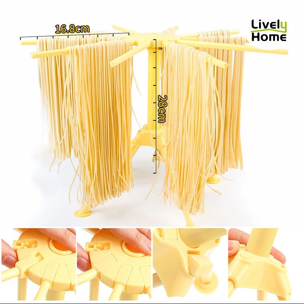 

Spaghetti Dryer Stand Noodle Drying Holder Foldable Pasta Drying Rack Hanging Rack Pasta Cooking Tools Kitchen Accessories