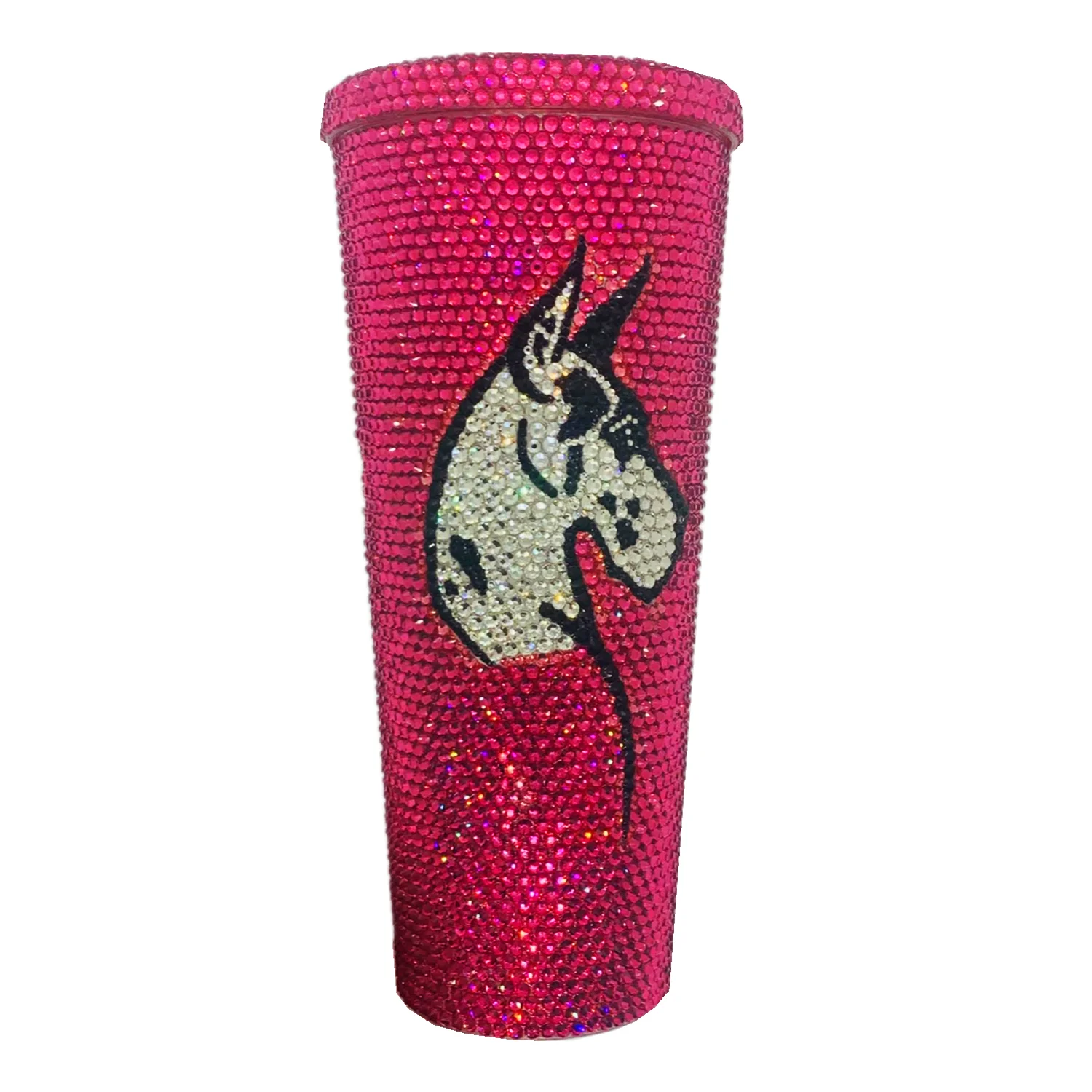 

Ручная работа «сделай сам», чашка стразы на заказ с рисунком единорога для холодных напитков, ручная работа на заказ 24 или 20 унций