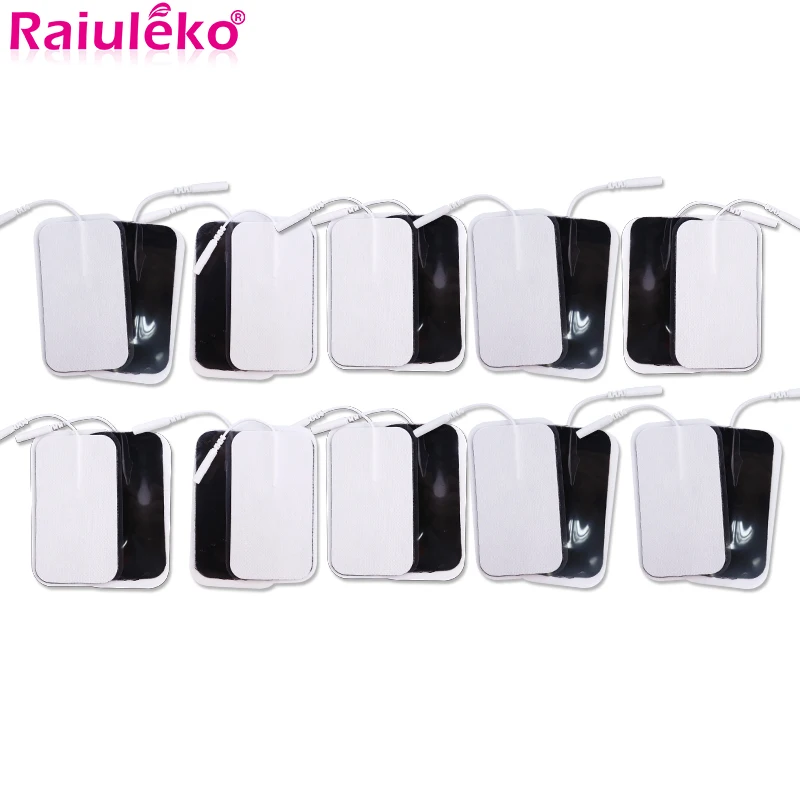 20 шт. Нетканый многоразовый электрод для импульсного цифровой акупунктурный