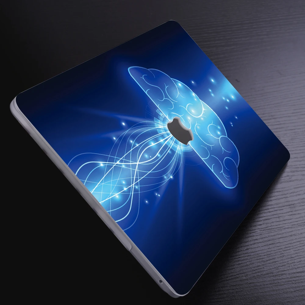 ai smart brain laptop case for macbook air 13 a2337 a2179 a2338 2020 m1 chip pro 12 11 15 a2289 mac book pro 16 a2141 free global shipping