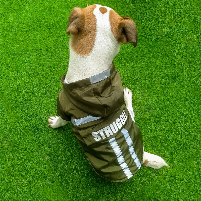 

Double Layer Pet Dog Raincoat Foldable Puppy Windproof Dog Jacket Rainproof Dog Raincoat Dog Sport Hoodies Jackets Popa Perro