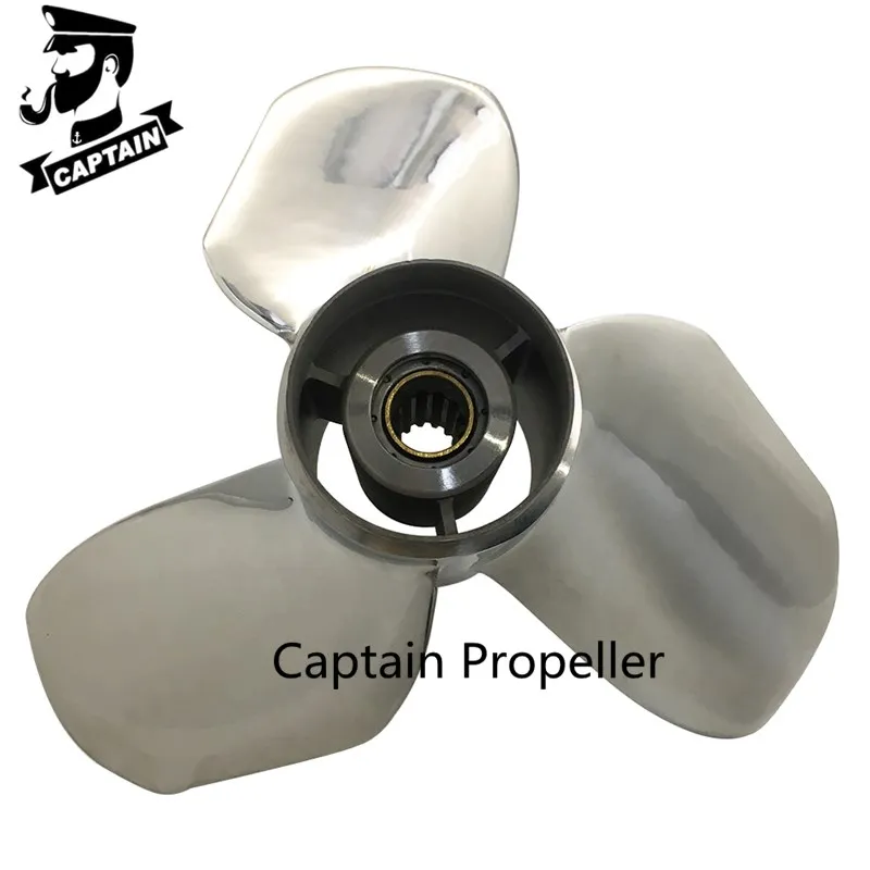 Подвесной Пропеллер для двигателей Yamaha из нержавеющей стали 13 зубьев 25 л.с. 30 40 48 50