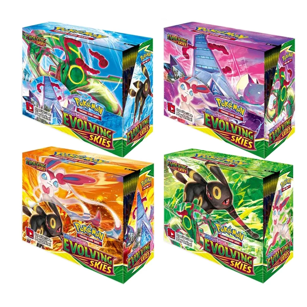 360 шт. коробка для карт с покемоном TCG: меч и щит охлаждающий усилитель правления