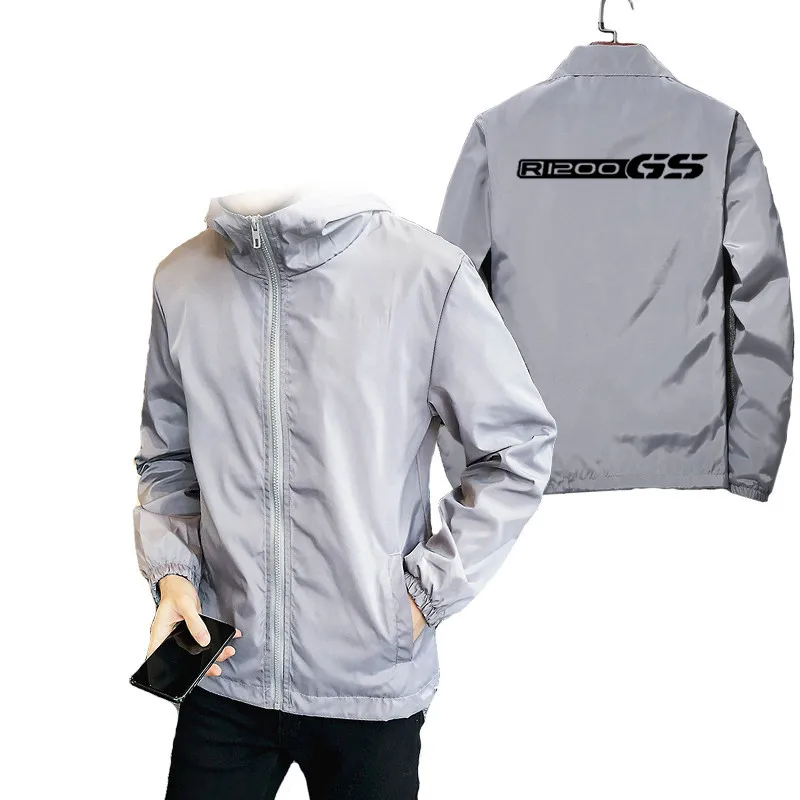 Куртка-бомбер R1200 GS Мужская парусиновая куртка большого размера в стиле стимпанк
