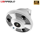 IP-камера видеонаблюдения H.265, 4K, 2K, 1,7 мм, 8 Мп, 4 МП, DC 12 В