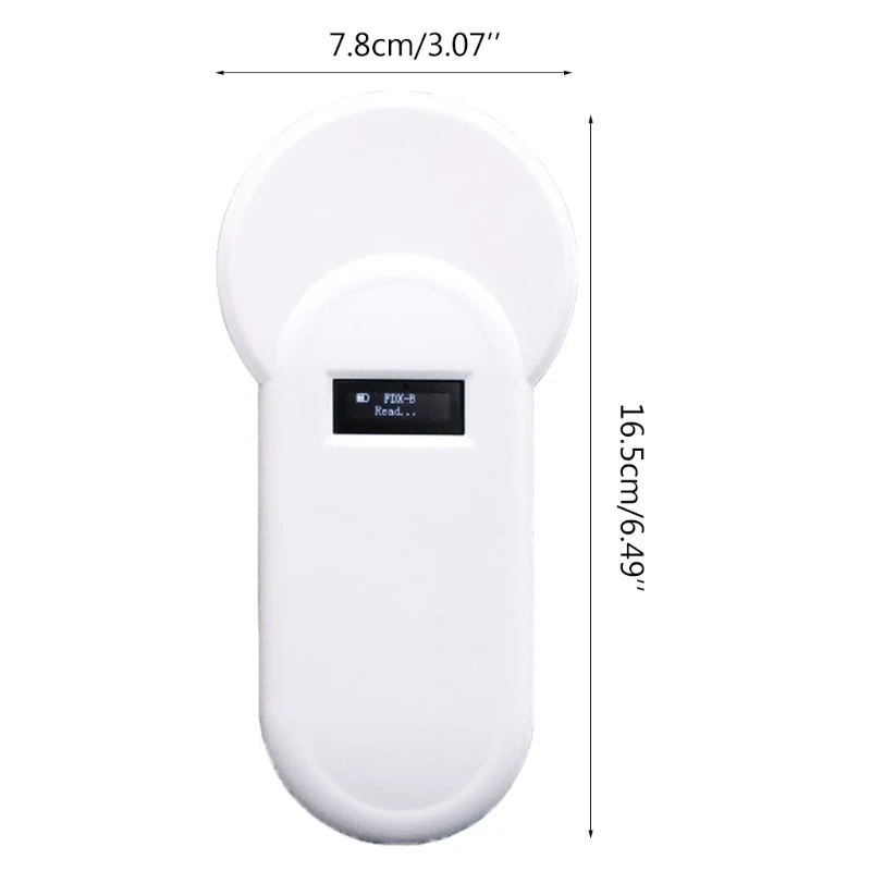 Durable Animal ID Microchip Reader Scanner Reading Distance 15cm 450mAh Battery USB Rechargeable for Tracking | Безопасность и