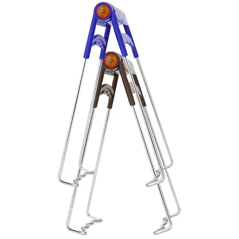 Складной анти горячий зажим захват кухонный инструмент чаша горшок посуда