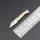 Латунный карманный складной нож, портативный брелок, открывалка для букв, многофункциональный инструмент для повседневного использования, уличный инструмент для самообороны, ножи CS Go, инструмент для кемпинга