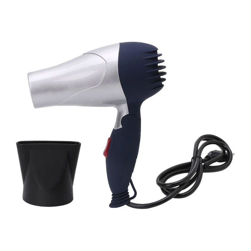 

Foldable Hair Blow Dryer Low Noise Traveller Household Blower 220V EU Plug