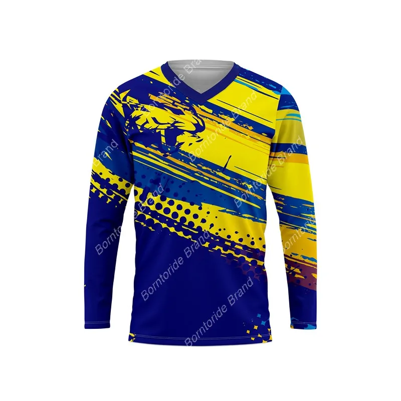 

2021 индивидуальная команда moto mtb moto cross Джерси Enduro Maillot Hombre DH BMX MX Велоспорт Горный Джерси