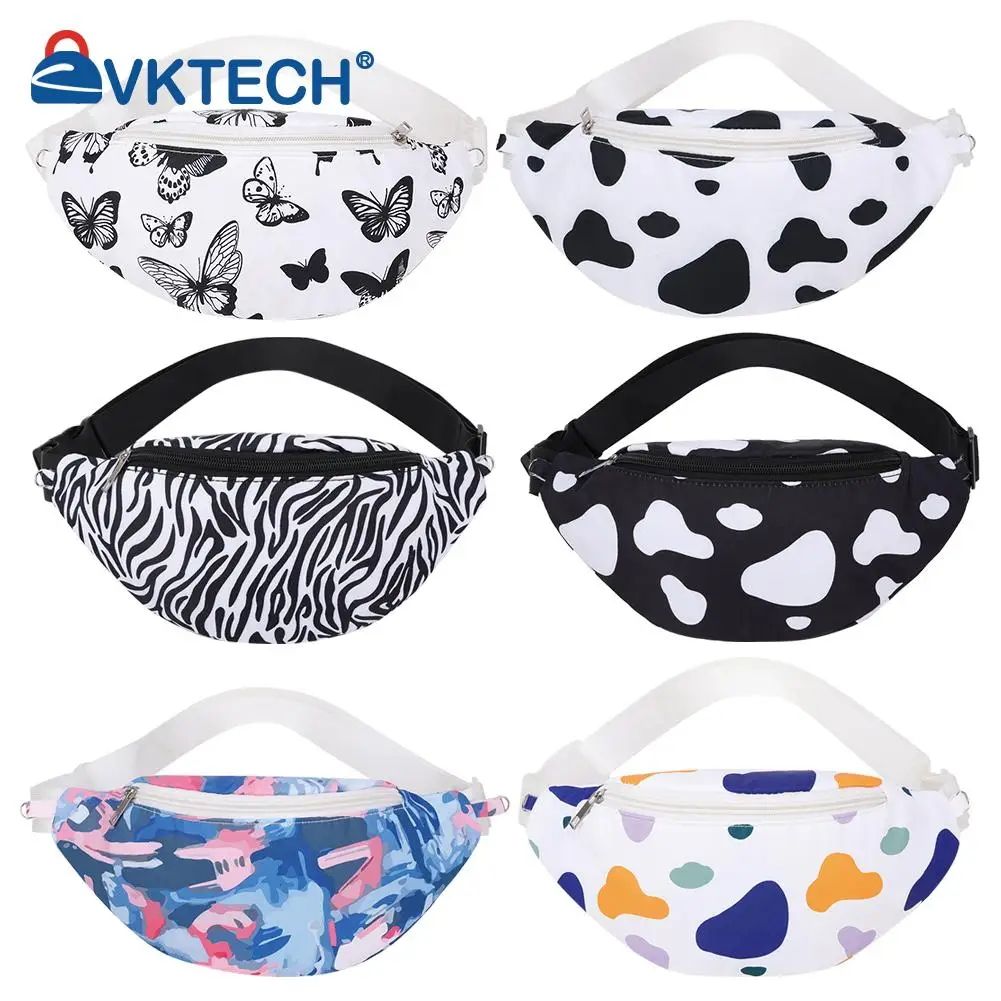 

Модная женская сумка-мессенджер через плечо с животным принтом, повседневная женская вместительная сумка на талию