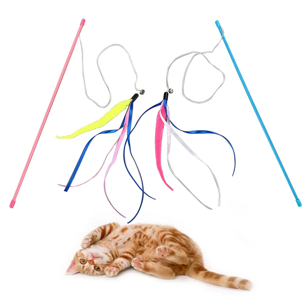 Игрушки для кошек палочка котенок кошка игрушка домашних животных ловли