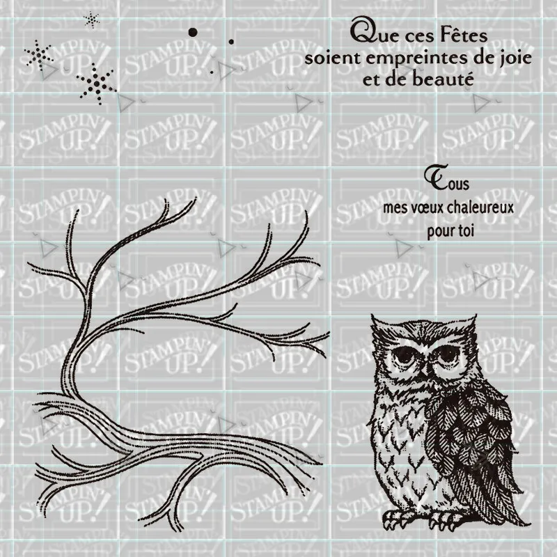 

Owl Metal Cutting Dies and Stamps Stencils For DIY Scrapbooking Photo Album Decor Die Cut Embossing Paper Card