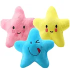 Плюшевая игрушка для собак, писклявые игрушки укусов, креативная имитация фруктов и овощей, пятиконечная звезда, Пончик, жевательная игрушка для кошек